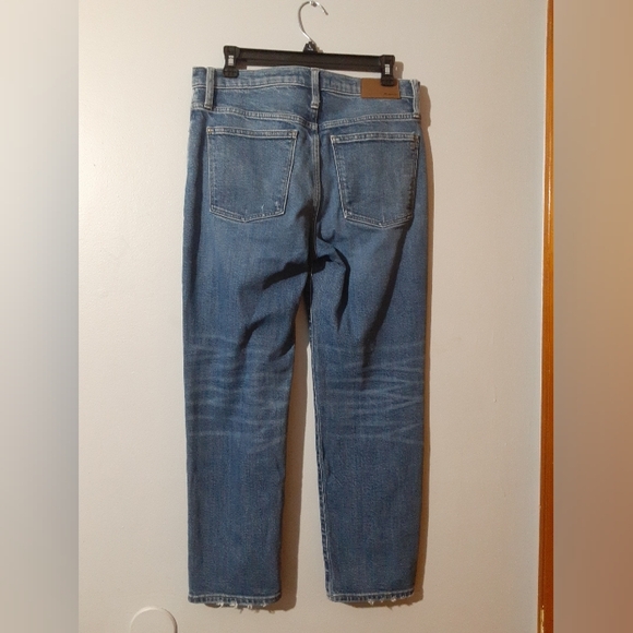 Madewell Jeans High Rise Classic Straight Women's Size 29 Casual Coastle - Picture 4 of 7